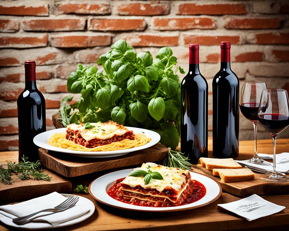 what wine with lasagna
