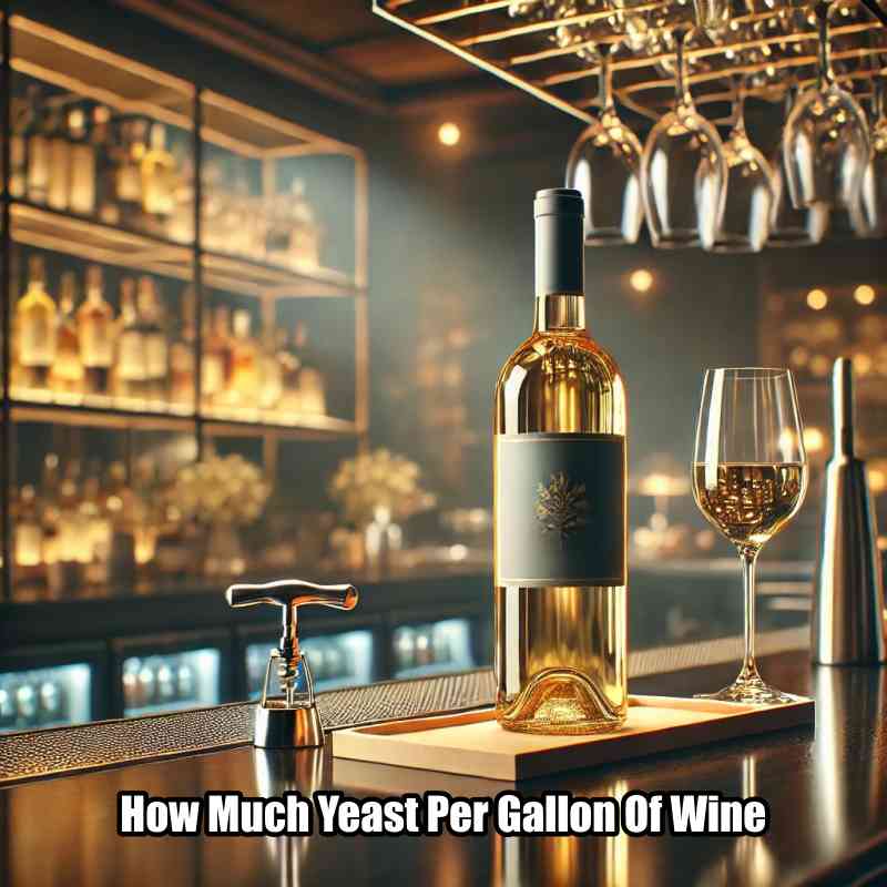 How Much Yeast Per Gallon Of Wine