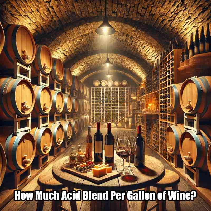 How Much Acid Blend Per Gallon of Wine?