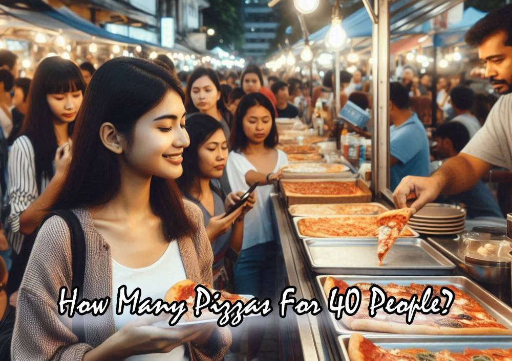 How Many Pizzas For 40 People?