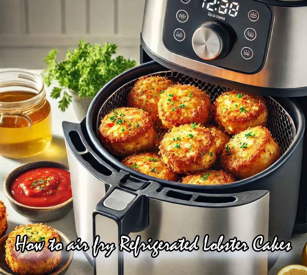 How to air fry Refrigerated Lobster Cakes​