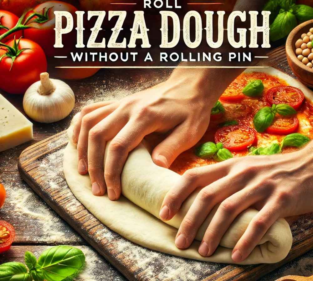 How To Roll Out Pizza Dough Without A Rolling Pin